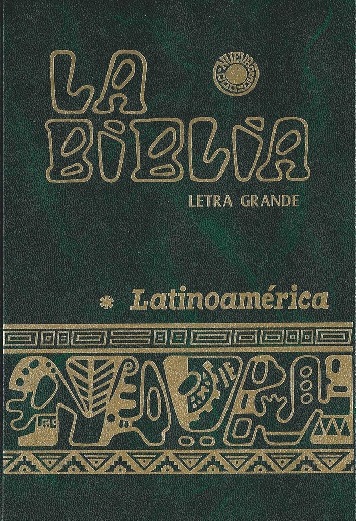 Biblia Latino Rustica Letra Grande