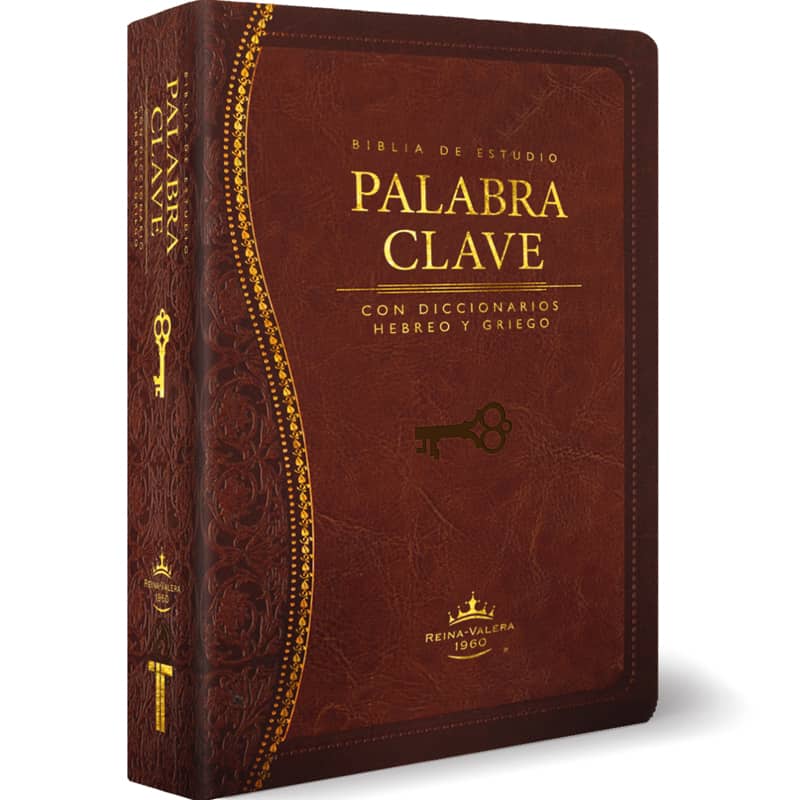 Biblia De Estudio Palabra Clave (Marron)
