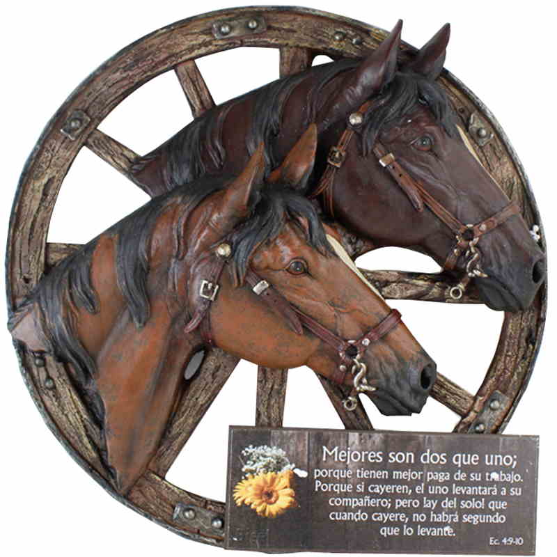 Rueda Caballo Texto: Dios Es El Que Me Ciñe