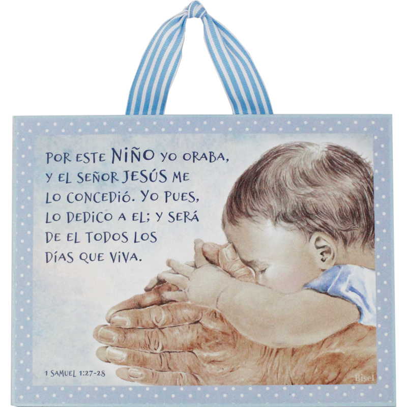 Plaqueta Para Niño, 1 Samuel 1:27-28