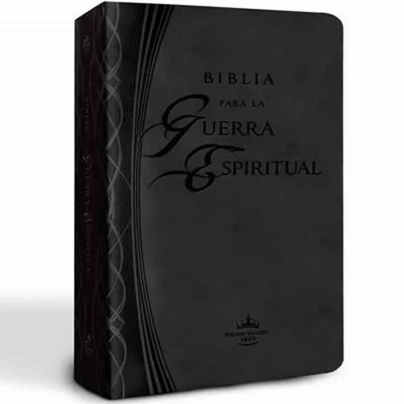 Biblia Guerra Espiritual Color Negro