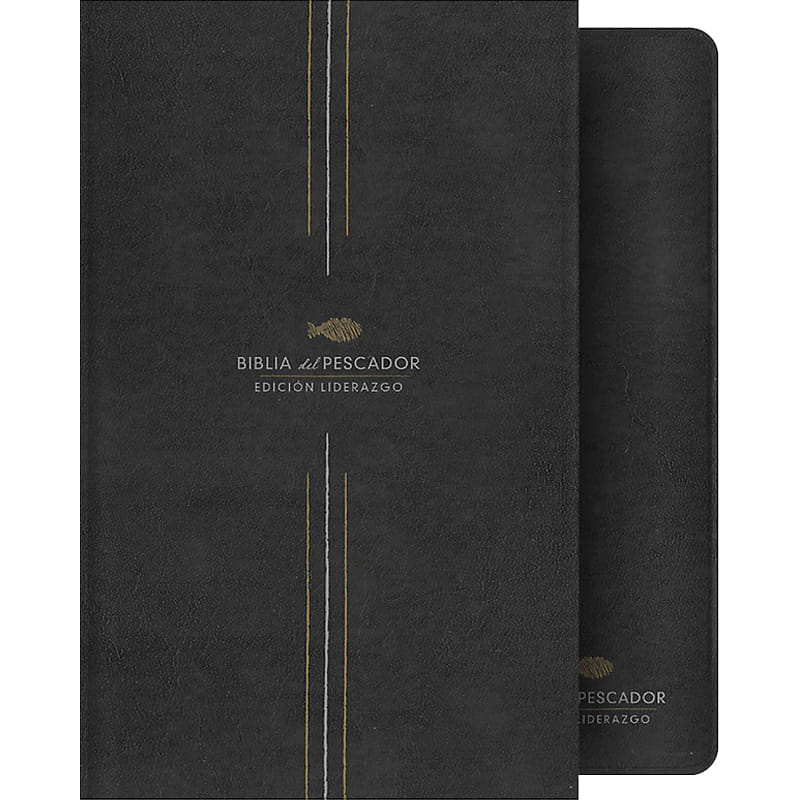 Biblia RVR 1960 Imitación Piel De Color Negro Edición Liderazgo 