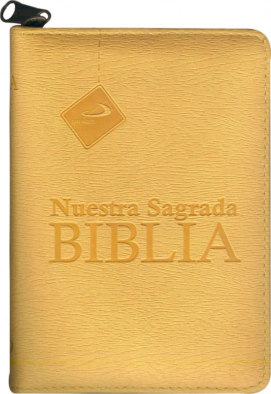 Biblia De Bolsillo Con Cremallera Varios Colores