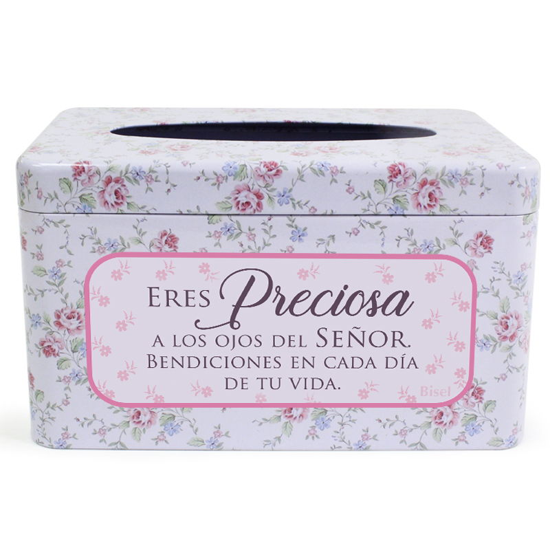 Cajita De Kleenex + Kleenex Adicional, Eres Preciosa A Los Ojos Del Señor.