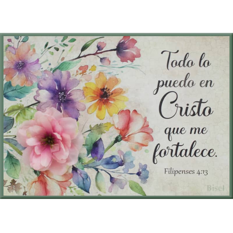 Plaqueta Para Escritorio, Filipenses 4:13