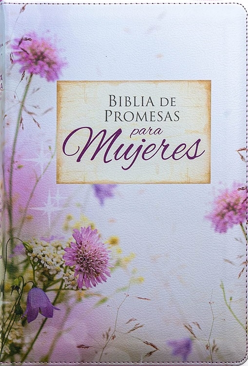 Biblia De Promesas  Para Mujeres Letra Gigante con índice y Ziper