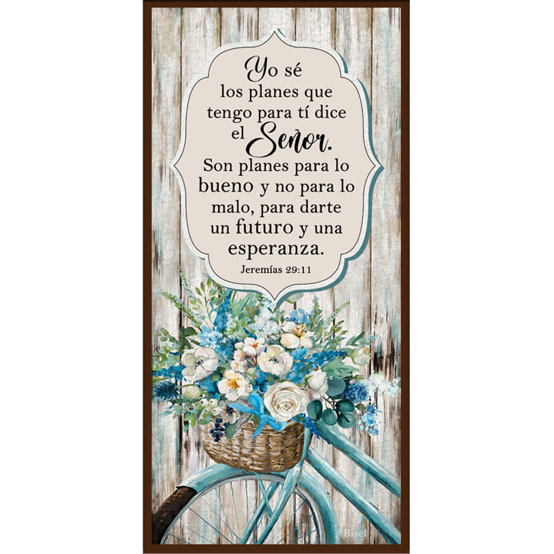 Plaqueta Texto: Jeremías 29:11 Yo Se Los Planes.