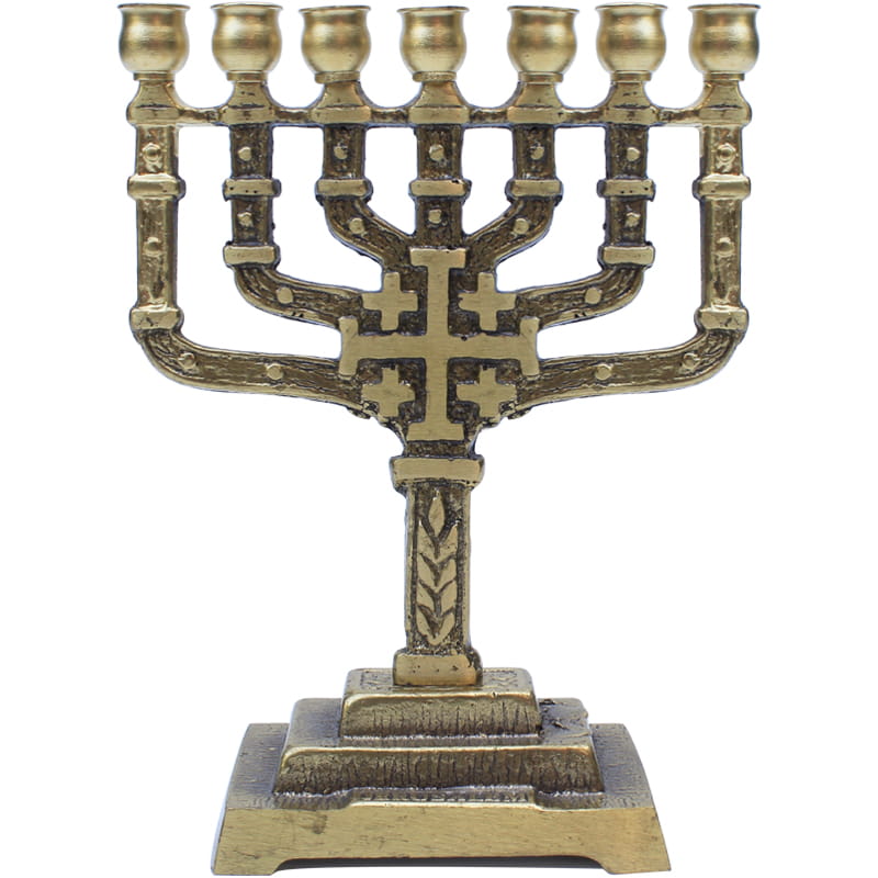 Menorá Pequeña Dorado