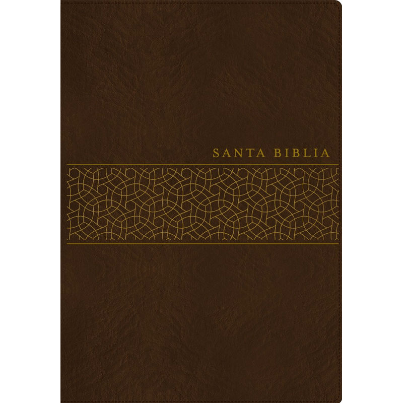 Biblia NTV Letra Gigante Con Índice Color Café