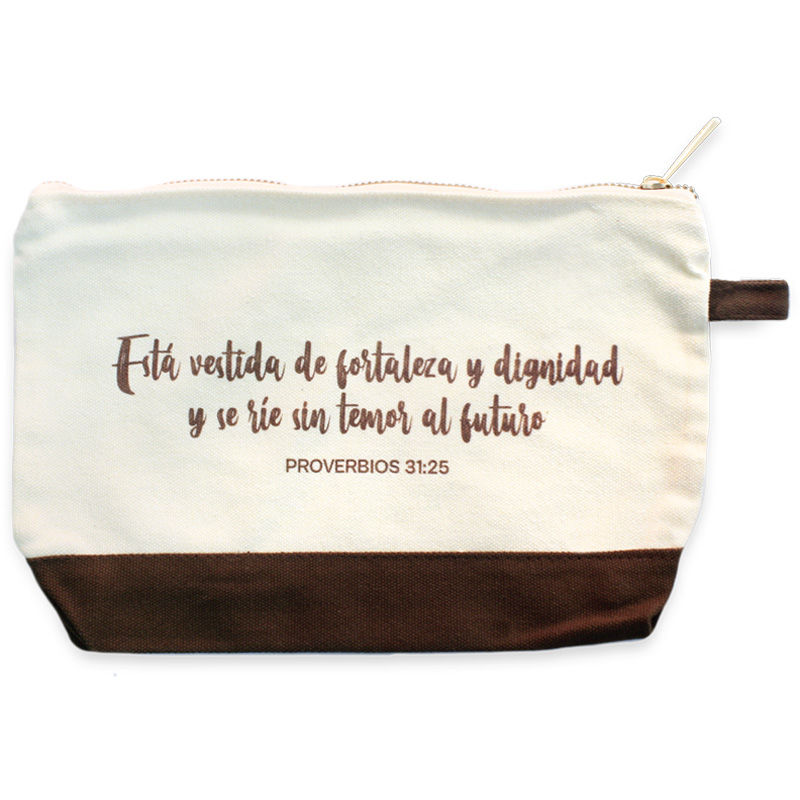 Bolsa De Tela Proverbios 31:25