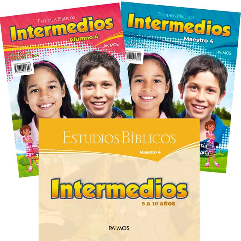 Material Para Escuela Dominical Intermedios Incluye 1 Maestro + 5 Alumnos + 1 Ayuda Visual