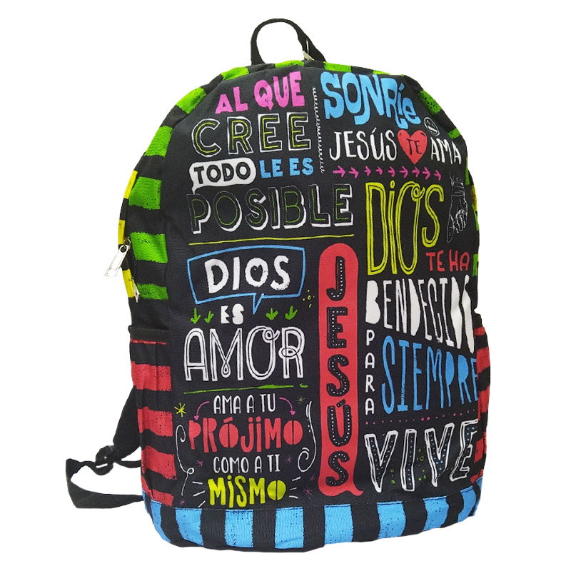 Mochila  Al Que Cree Todo Le Es Posible