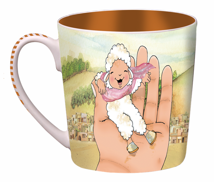 Taza Ovejitas Son Feliz Porque Dios Me Transformó