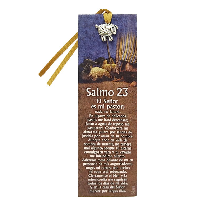 Separador De Libros Con Dije Salmo 23