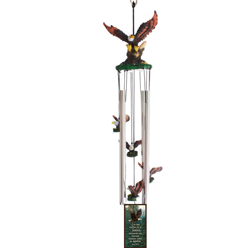 Campana De Viento Diseño: Águila Texto: Isaías 40:31