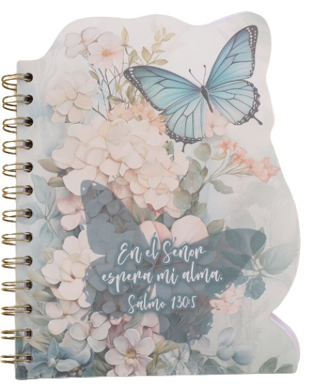 Libreta Troquelada En forma de Mariposa