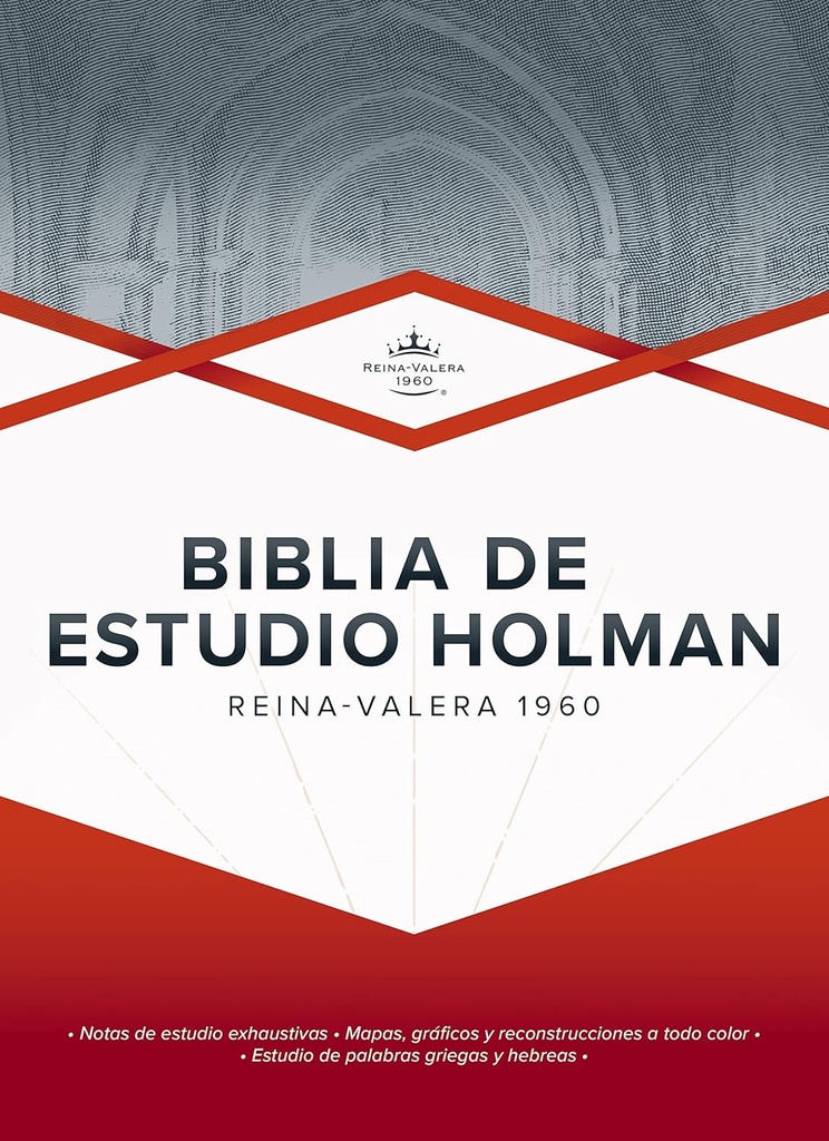 Biblia  RVR 1960  De Estudio Holman, Tapa Dura