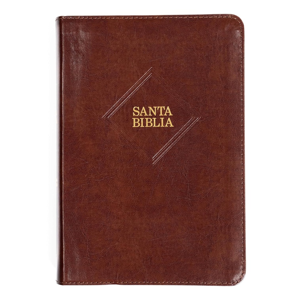 Biblia RVR 1960 Letra Gigante Café Con Índice (Edición 2023)