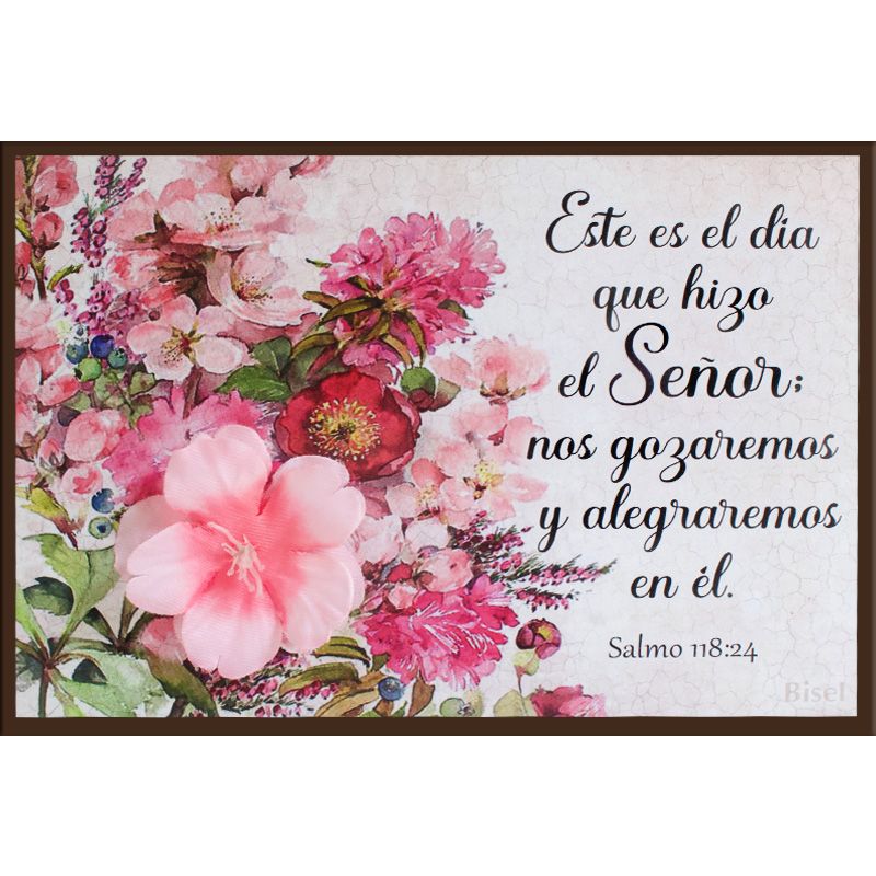 Plaqueta Para Escritorio Salmo 118:24