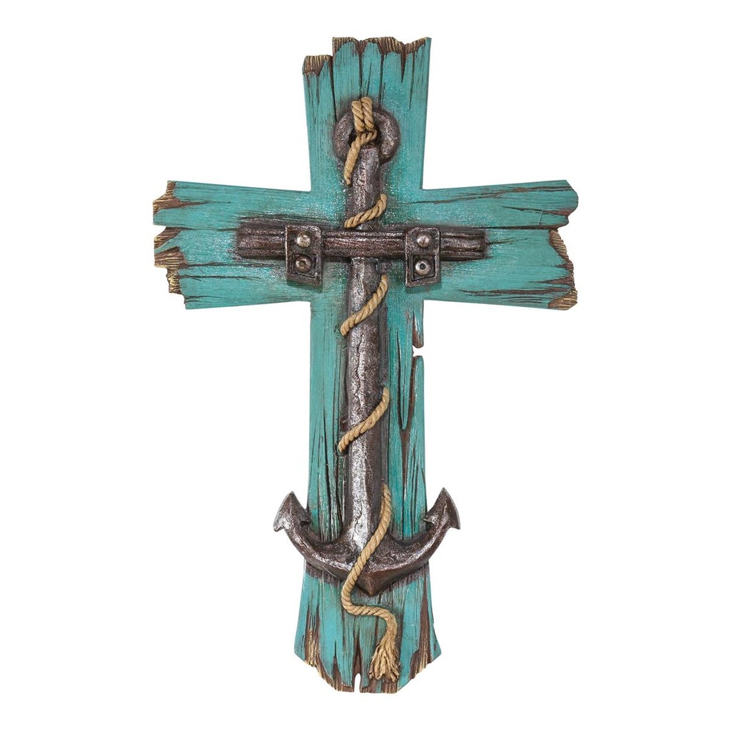 Cruz De Pared Estilo Ancla