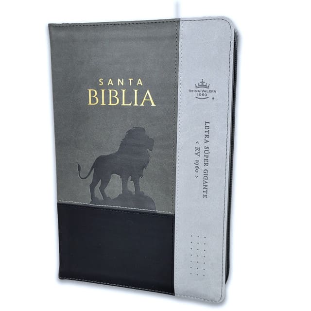 Biblia RVR 1960 Tamaño Grande Letra Súper Gigante Con Cierre e Índice