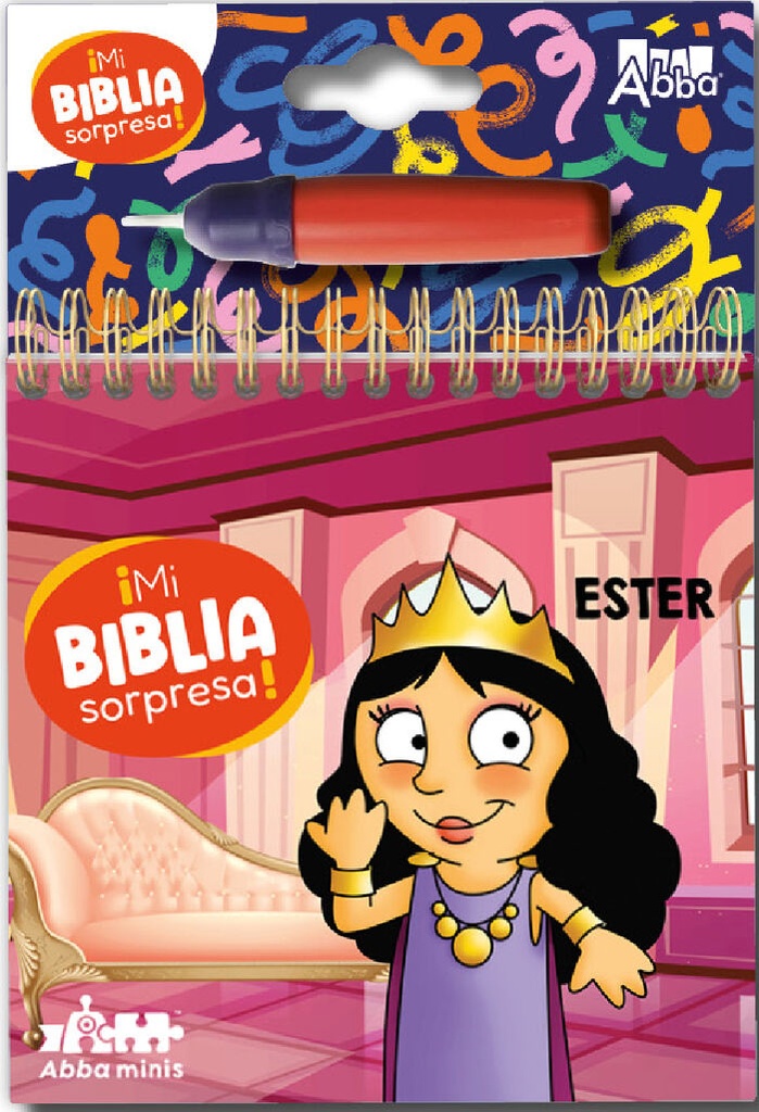 Ester &quot;Colección Mi Biblia Sorpresa&quot; Pinta Con Agua