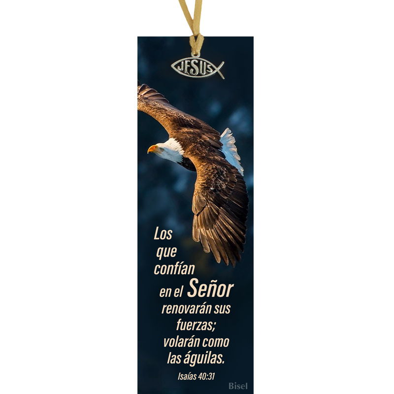 Separador Con Dije Texto: Isaías 40:31