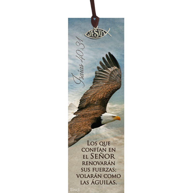 Separador Con Dije Texto: Isaías 40:31