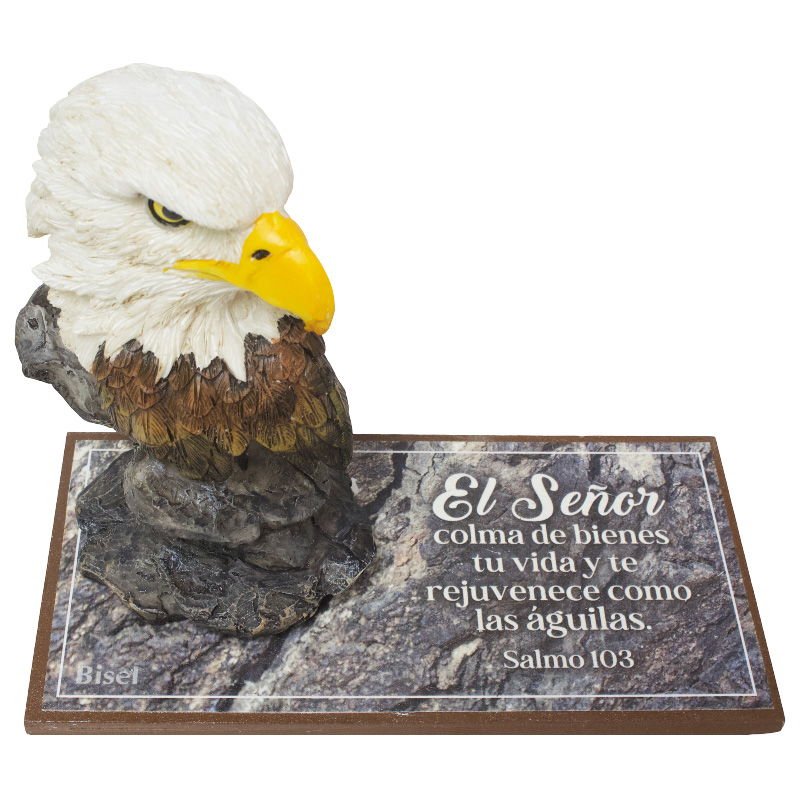 Escultura De Águila Texto: Salmo 103