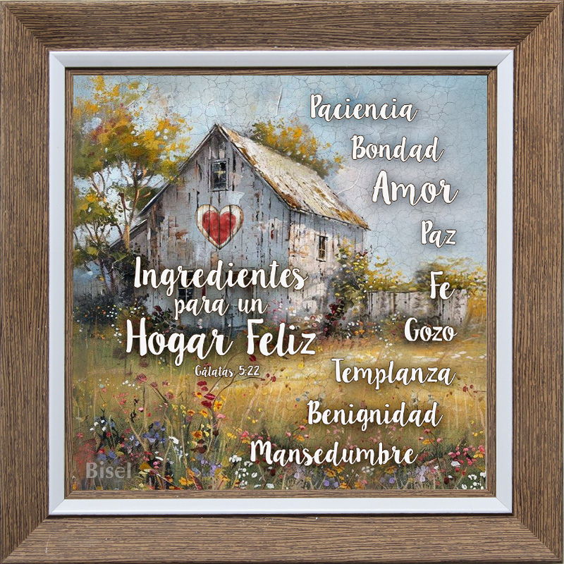 Cuadro Para Escritorio Texto: Gálatas 5:22