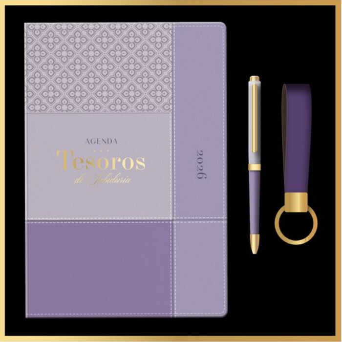 Agenda 2026 Tesoros De Sabiduría (Lila)