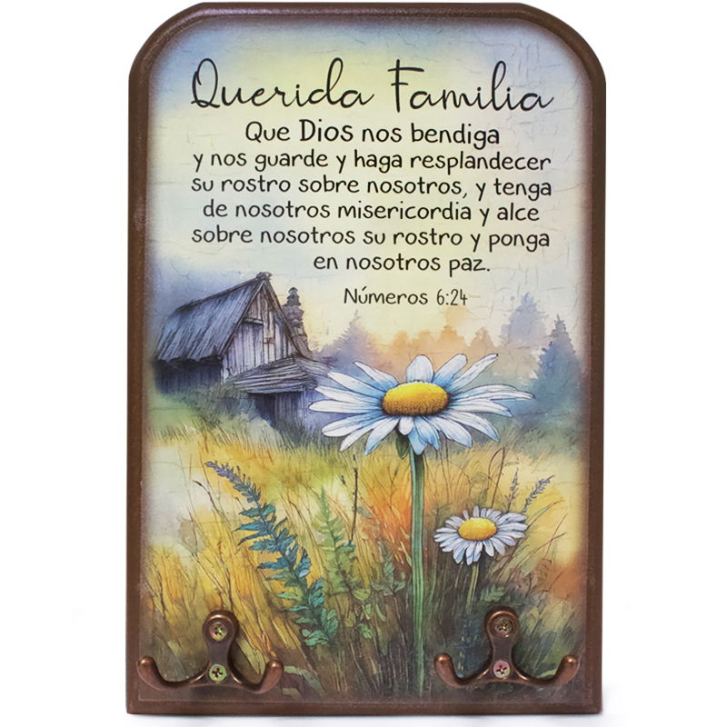 Plaqueta Colgante Números 6:24