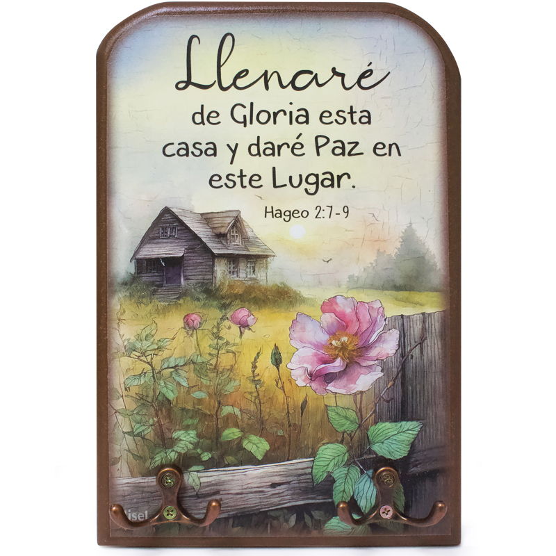 Plaqueta Colgante Hageo 2:7-9