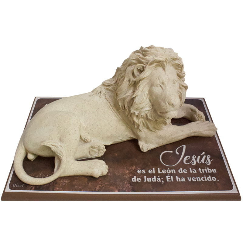 Escultura De León Texto: Apocalipsis 5:5