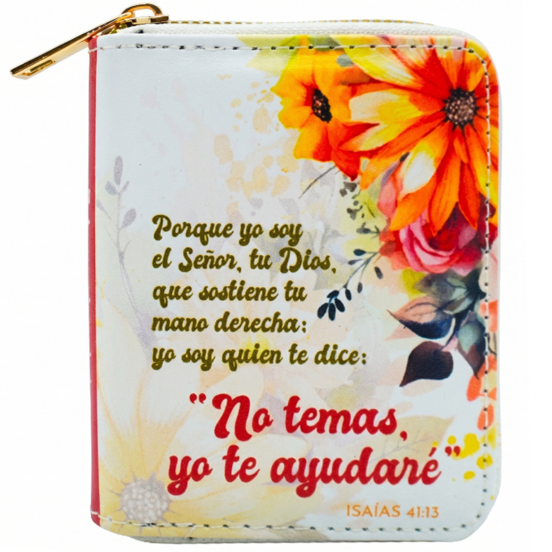 Monedero De Imitación Piel Yo Soy El Señor Tu Dios Isaías 41:13