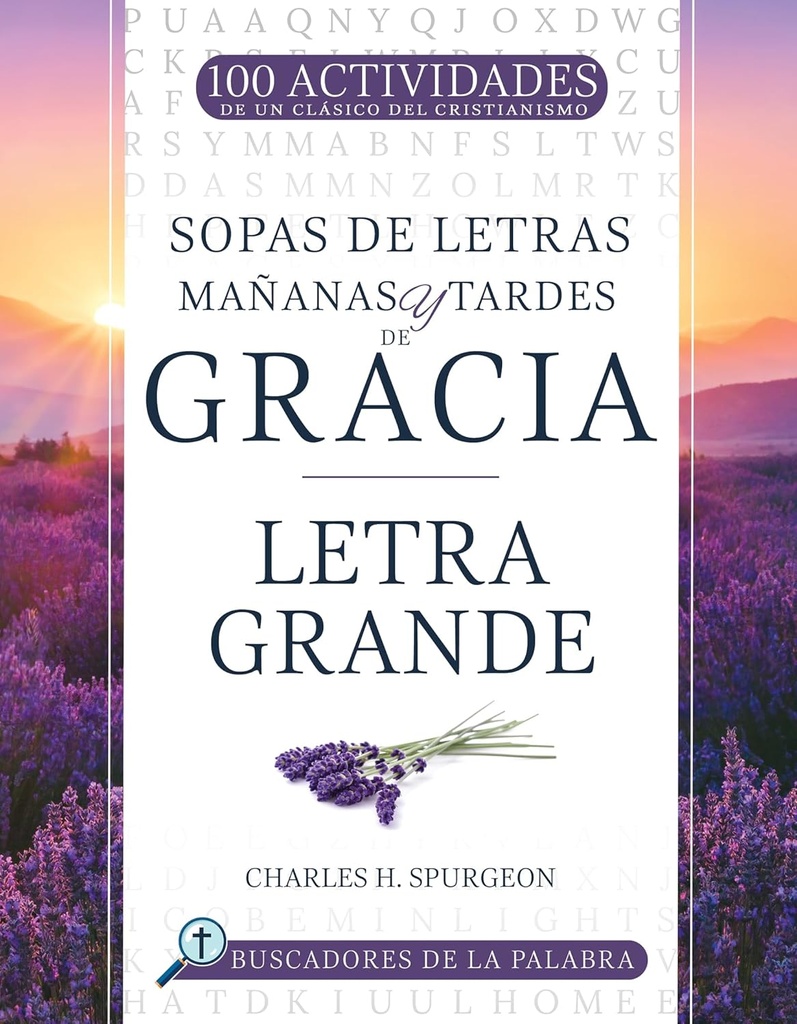 Sopa de Letras Mañanas Y Tardes De Gracia Letra Grande