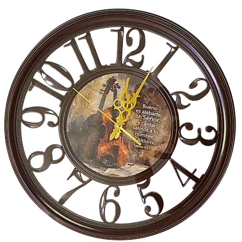 Reloj De Pared Texto: Salmo 92:1