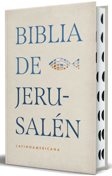 Biblia De Jerusalén Latinoamericana Tapa Dura Edición Clásica Marrón Arena Con Índice