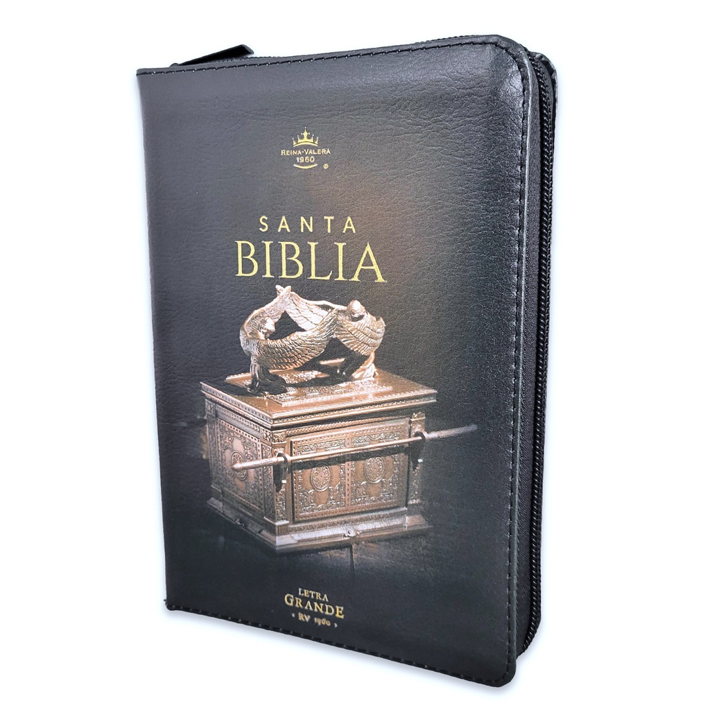 Biblia RVR 1960 Con Cierre  Imitación Piel Con Índice (Arca Del Pacto)
