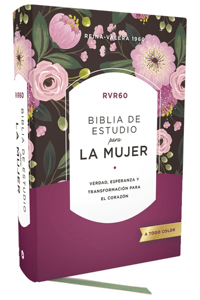 Biblia RVR60 De Estudio Para La Mujer