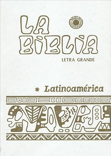 Biblia Latinoamérica Letra Grande Pasta Dura