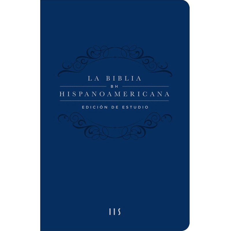 Biblia De Estudio Hispanoamericana Azul