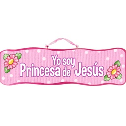 [DECOR-1028] Plaqueta , Soy Princesa De Jesús