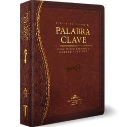 [LPAT-1240] Biblia De Estudio Palabra Clave (Marron)