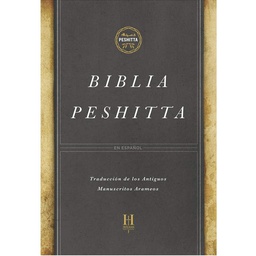 [LBSH-8042] Biblia Peshitta, Caoba Duo Tono Simil Piel Con Indice