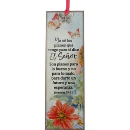 [SEP-063] Separador Con Dije  Texto: Jeremías 29:11