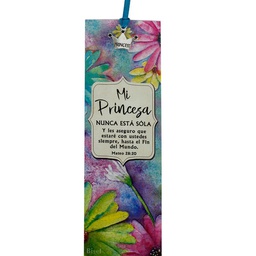 [SEP-064] Separador Con Dije Texto: Mateo 28:20 Mi Princesa