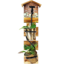 [WOOD-BS214A] Porta Macetero Diseño: Chorro