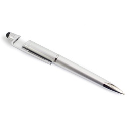 [DESK-BS142A] Bolígrafo Con Soporte Color Gris