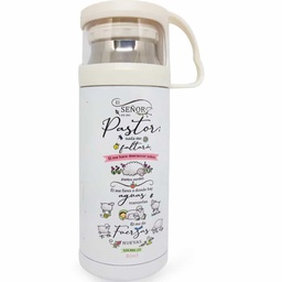 [TER-BS105A] Termo Color Blanco Texto: Salmo 23 